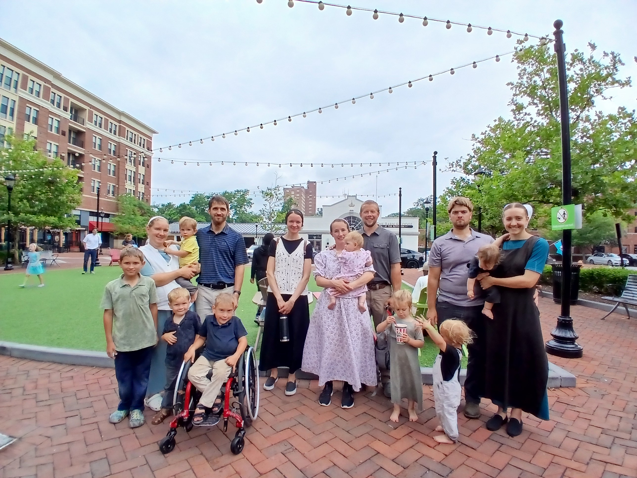 Group photo from the Baltimore city tour